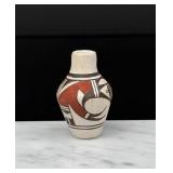 Loretta Navasie Hopi Pueblo Miniature Pot