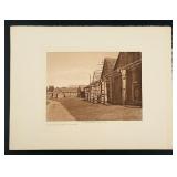 Edward Curtis Qamutsun Village Photogravure