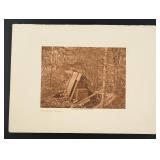 Edward Curtis Grave House Snohomish Photogravure