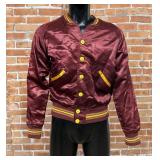 Vintage 1950s Russel Southern Satin Bomber Jacket