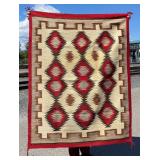 Navajo Indian Ganado Eye Dazzler Rug