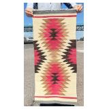 Navajo Indian Saddle Blanket Gallup Throw Rug