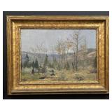 John Fery Jackson Lake Wyoming Painting