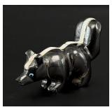 Tim Lementino Zuni Carved Skunk Fetish
