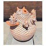 Josephine Nahohai Zuni Pottery Owl