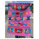 Peruvian Hand Woven Wool Tapestry Rug