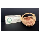 Bonne Schreckengast Miniature Cherokee Basket