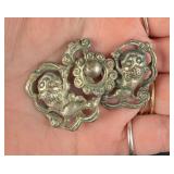 Qing Dynasty Chinese .800 Silver Belt Buckle
