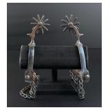 Blued North & Judd Montana Cowboy Spurs