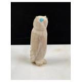 Zuni Carved Horn Owl Fetish