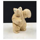 Signed Zuni Antler Bear Fetish