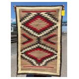 Navajo Indian Ganado Eye Dazzler Rug