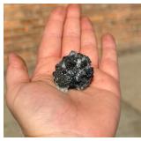 Butte Montana Covellite on Quartz Mineral Specimen