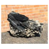 Schorl Black Tourmaline Mineral Specimen