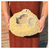 Domed Calcite Geode Mineral Specimen