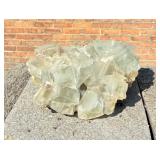 Blue Cubic Fluorite Mineral Specimen