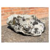 Sphalerite Pyrite on Quartz Mineral Specimen