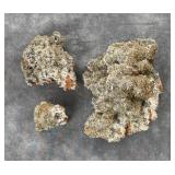 Sphalerite Siderite Calcite Mineral Specimens