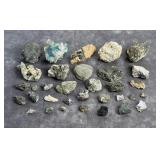 Collection of Butte Montana Mineral Specimens
