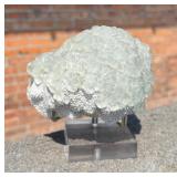 Blue Cubic Sugar Fluorite Mineral Specimen