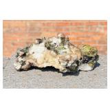 Apophyllite on Pyrite Mineral Specimen