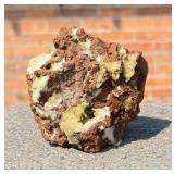 Adamite on Goethite Mexico Mineral Specimen