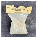 Montana Sapphire Pay Dirt Bag