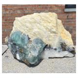 Blue Fluorite Mineral Specimen