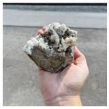 Quartz Chalcopyrite Mineral Specimen
