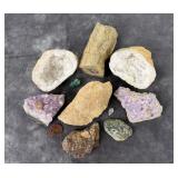 Collection of Montana Crystal Mineral Specimens