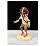 Miniature Hopi Indian Kokopelli Kachina Doll
