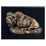 Daro Flood Reclining Buffalo Bronze