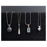 Collection of Sterling Silver Necklaces
