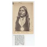 W.S. Soule Kiowa Indian Chief Big Bow Photo