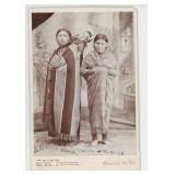 G.W. Parsons Osage Oklahoma Territory Indian Photo