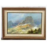 Robert Stephens Emerson Peak Painting