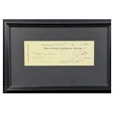 Susan Lewin Maxfield Parrish Signed Check