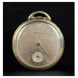 Bulova 10K Rolled Gold Pocket Watch