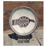 Marie Zieu Chino Acoma Pueblo Pottery Bowl