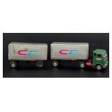 Consolidated Freightways Japan Tin Toy Truck