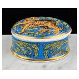 William De Morgan Porcelain Trinket Box