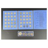Collection of Jefferson Nickels Kennedy Proof