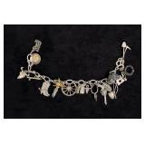 Sterling Silver Charm Bracelet