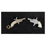 Pair of Miniature Cap Toy Pistols