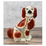 Staffordshire Porcelain Spaniel Dog