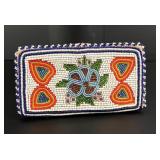 Blackfoot Native American Indian Beaded Checkbook