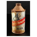 Rocky Mountain Beer Anaconda Montana Cone Top Can