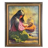 John Jones The Pottery Maker Painting