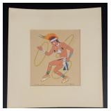 Harrison Begay Hoop Dance Serigraph