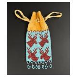 Wasco Native American Indian Beaded Bag